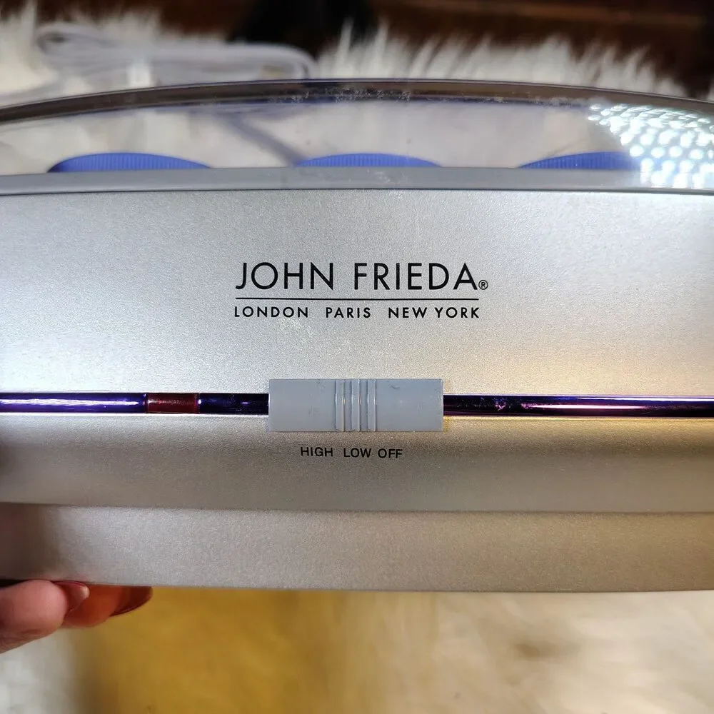 John Frieda London Paris New York JFHS5R 2” 5 Hot rollers NO CLIPS/YT1